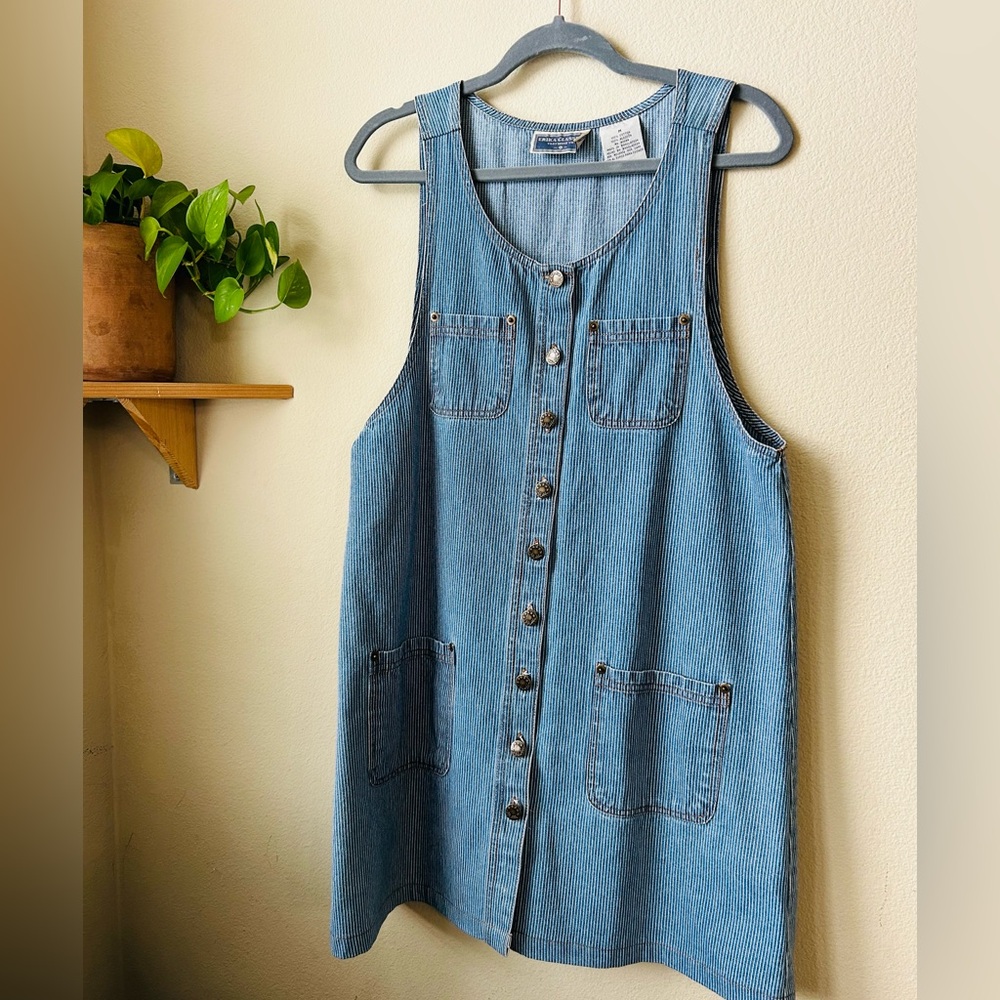 Vintage Denim Mini Dress